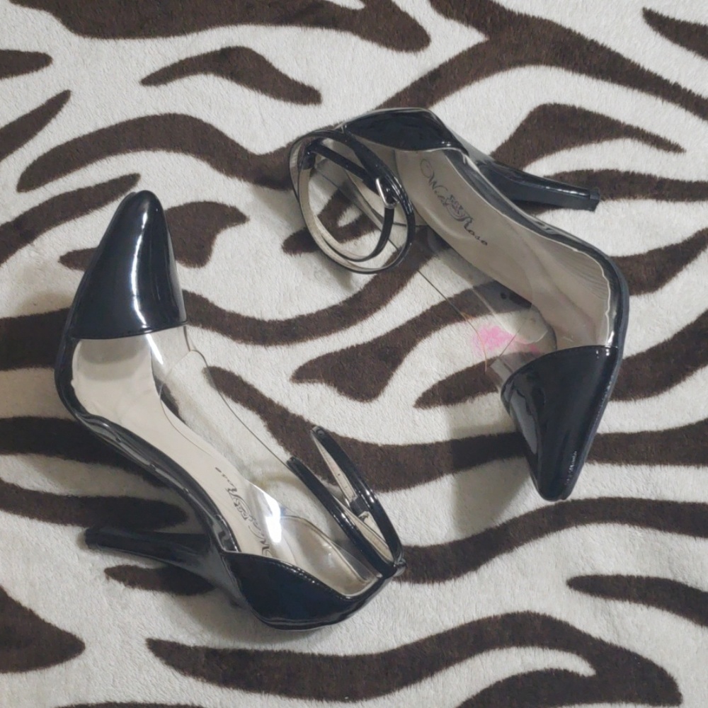 Wild Rose black/clear pupms